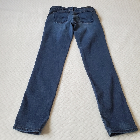 AG Adriano Goldschmied The Stilt Cigarette Leg Blue Jeans Size 27R - Picture 9 of 13